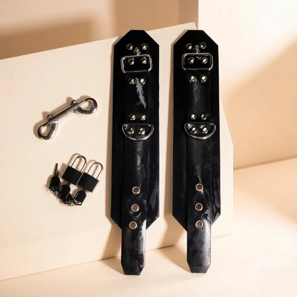Latex Cosplay Accessories Set view 4