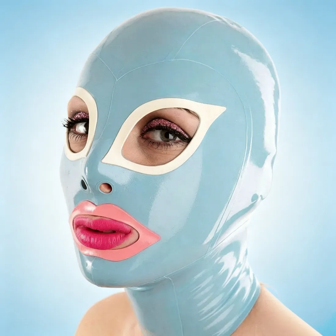 Latex Hood / Mask — Ilaria view 2