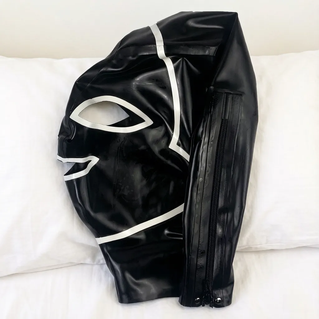 Latex Hood / Mask — Solene view 3