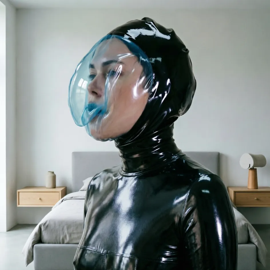 Latex Hood / Mask — Vanya view 2