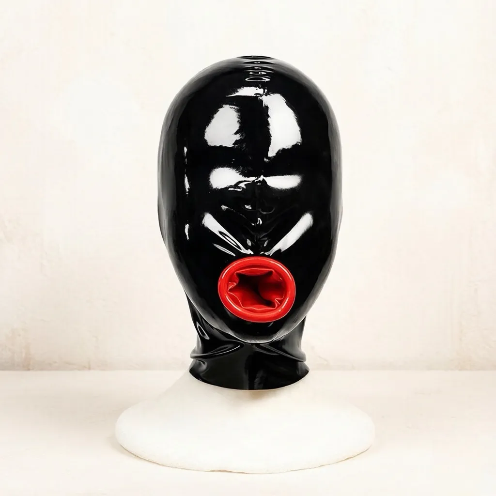 Latex Hood / Mask — Lior — handmade latex, made to measure