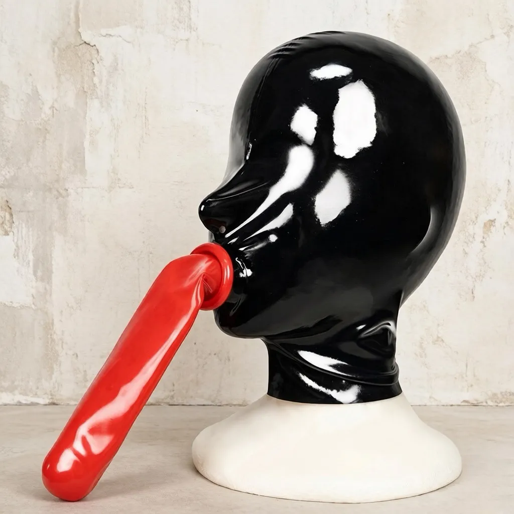 Latex Hood / Mask — Lior view 5