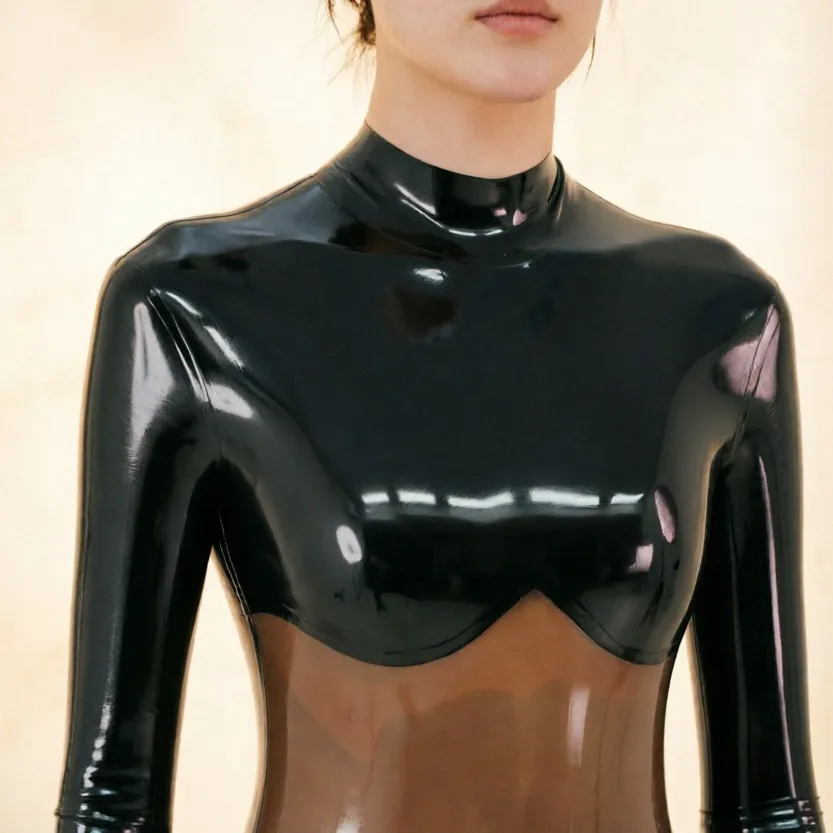 Women's Latex Catsuit / Bodysuit — Lorelei view 4