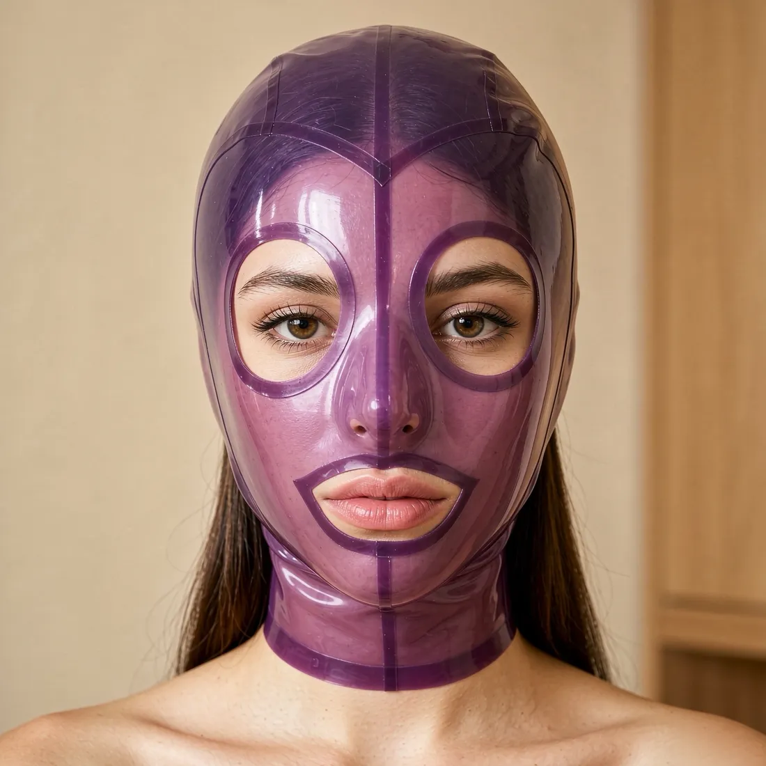Latex Hood / Mask — Sabine view 2