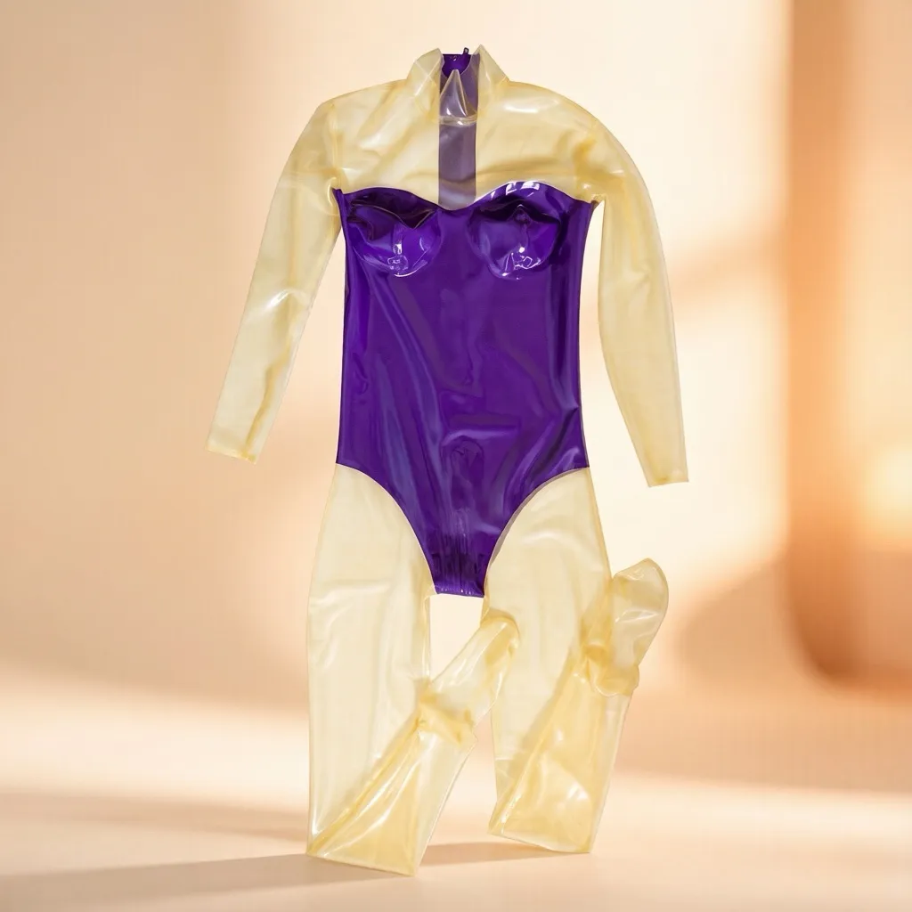 Women's Latex Catsuit / Bodysuit — Soren view 5